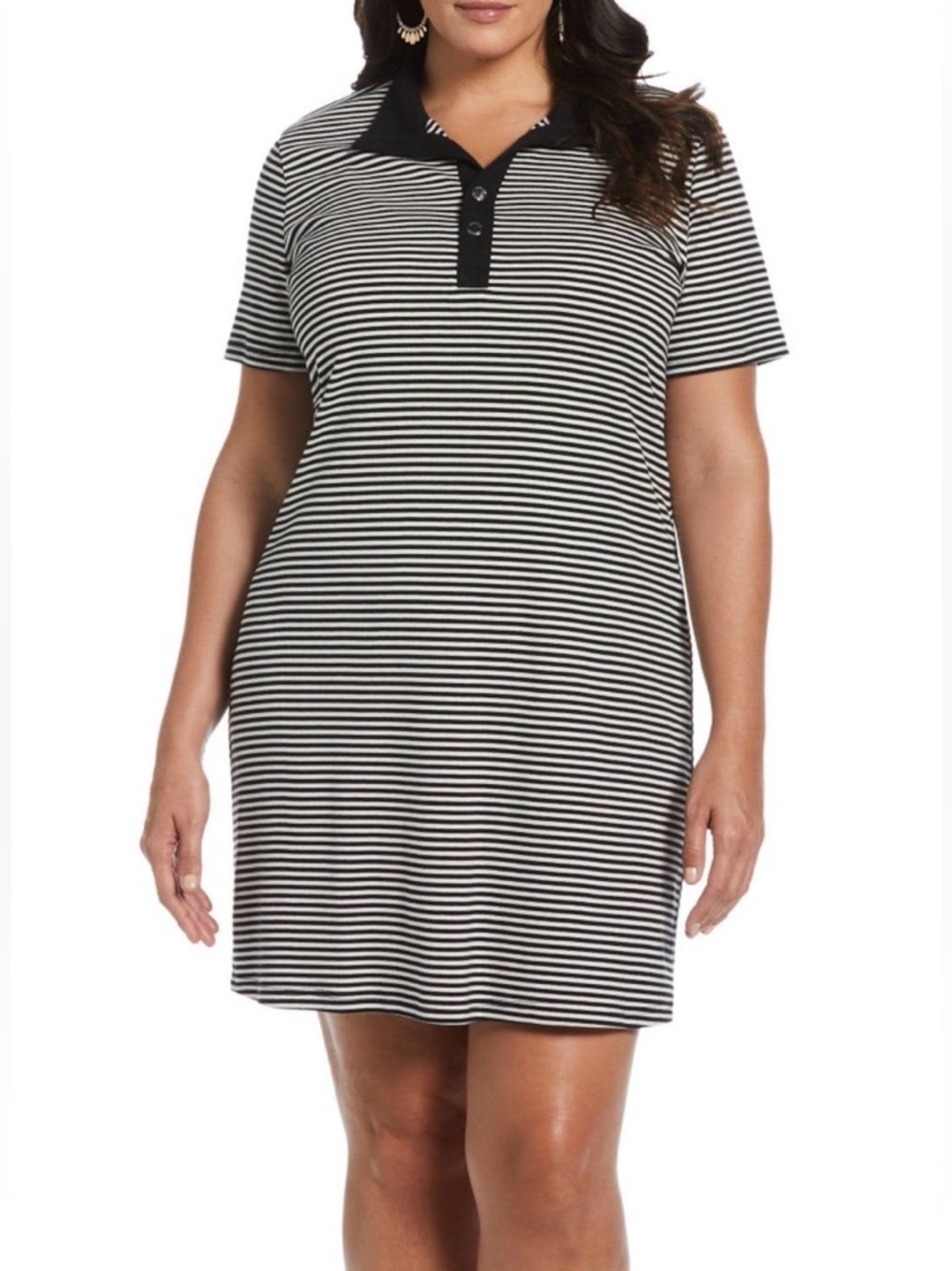 Rafaella Women's Plus Size Short Sleeve
Mini Dress -NWT Size 2XL